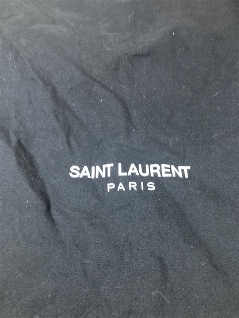 ysl shoe dust bag|YSL Saint Laurent Paris Shoe Dust Bag Black Handbag Travel.